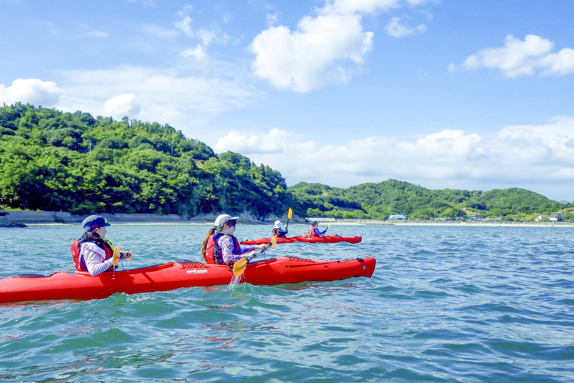 シーカヤック | Kamijima EcoTourism
